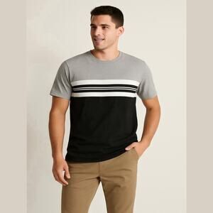 Old Navy T-Shirt Soft-Washed Gray Basic XL Tall